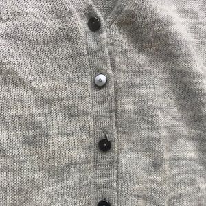 J. Crew Sweaters - J CREW GREY WOOL CARDIGAN WITH BUTTONS AND POCKETS J. Crew Sweaters - J CREW GREY WOOL CARDIGAN WITH BUTTONS AND POCKETS